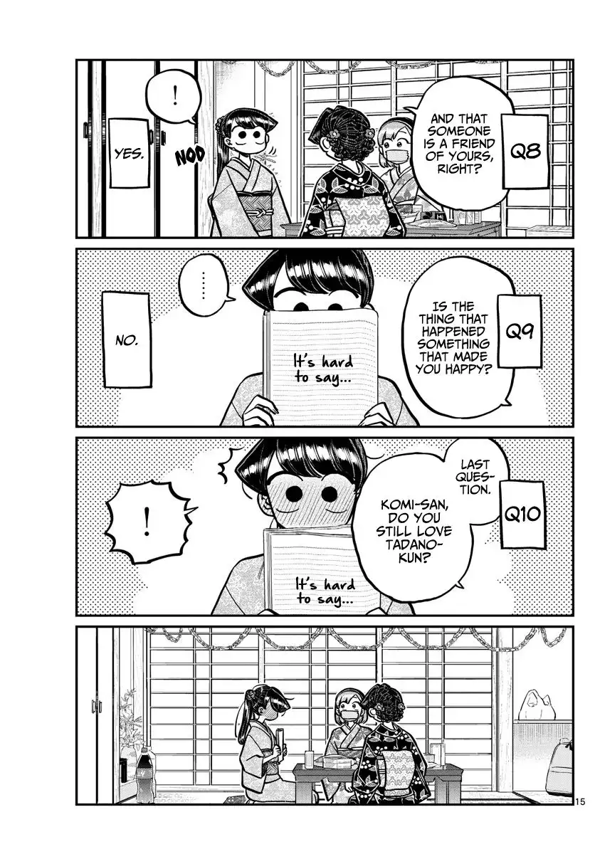 Komi-san wa Komyushou Desu Chapter 245 15